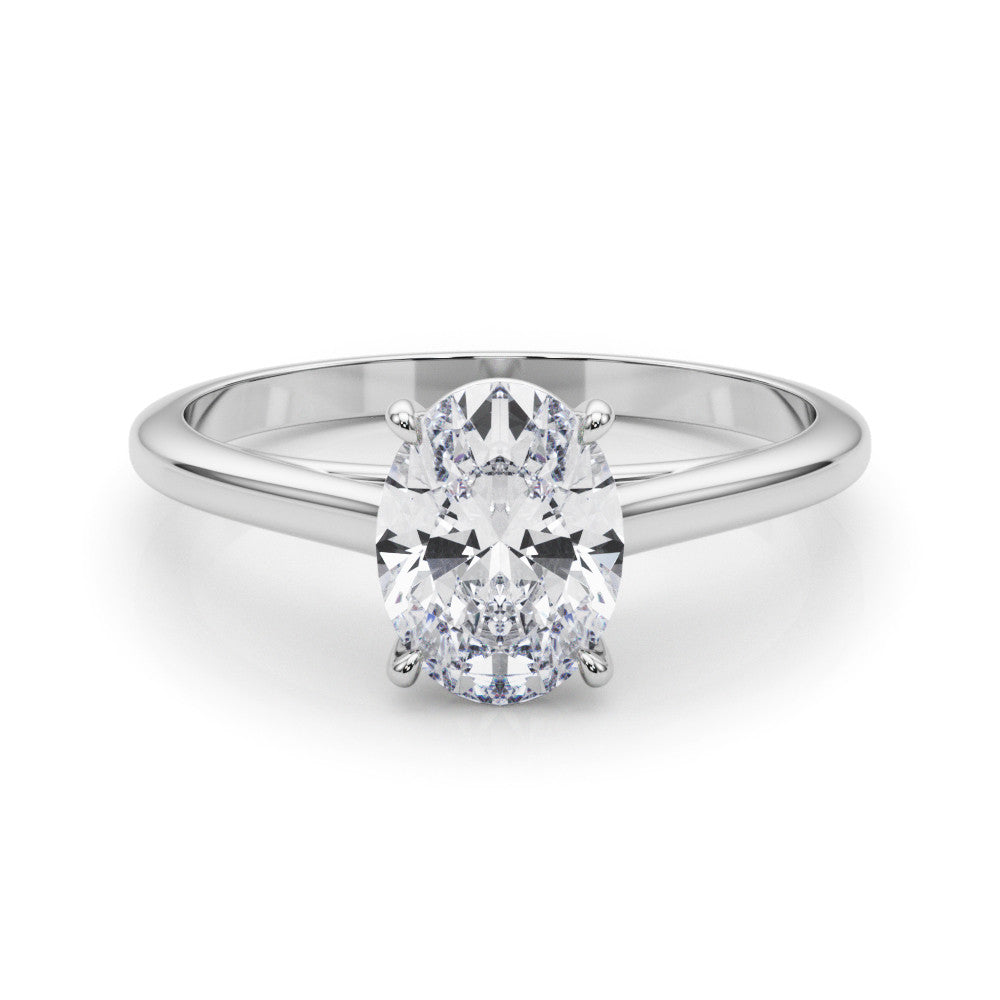 Charlotte Oval Cut Solitaire