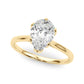 Isabella Solitare Pear Cut