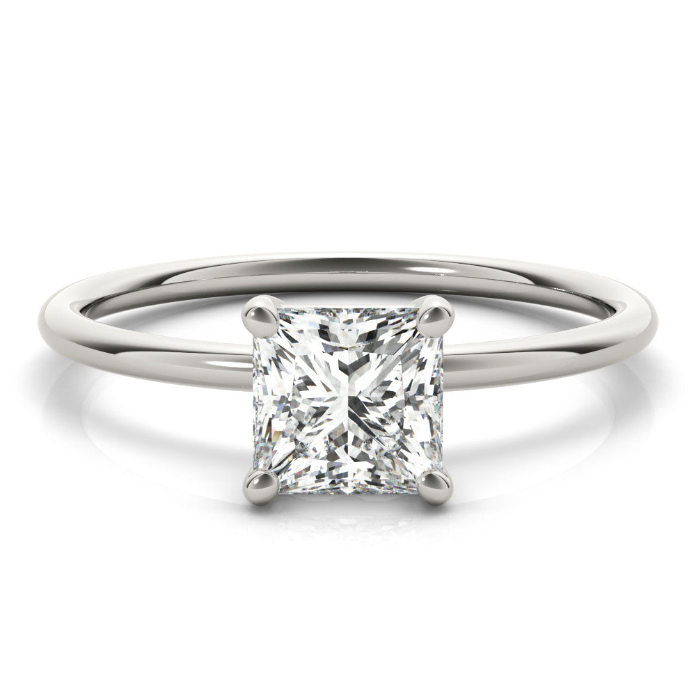 Margaret Princess Cut Engagement Ring