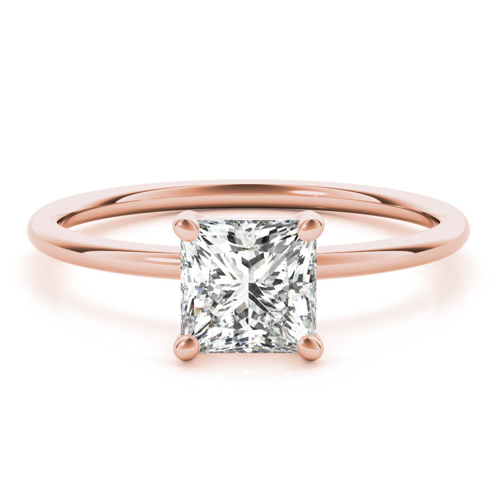 Margaret Princess Cut Engagement Ring