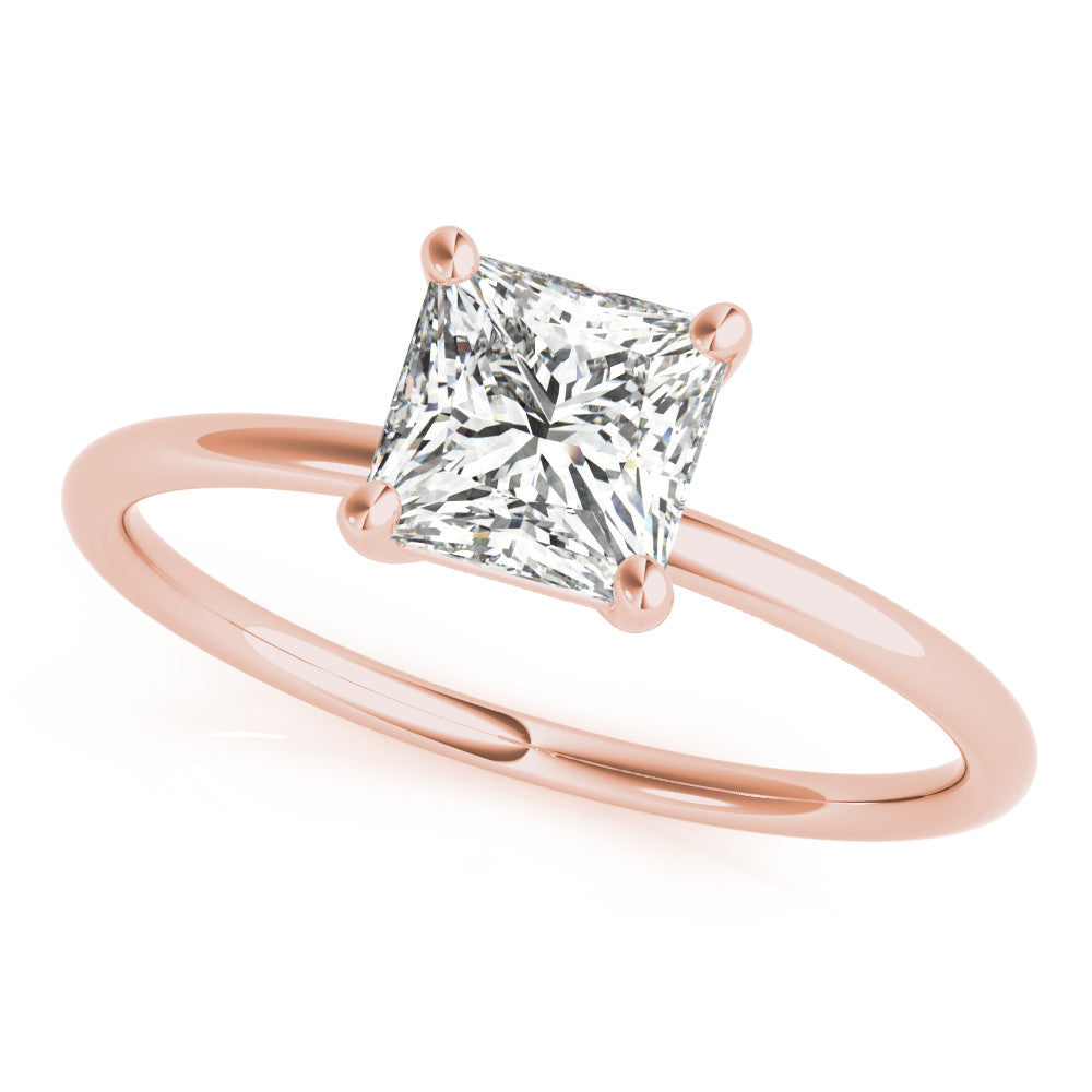 Margaret Princess Cut Engagement Ring