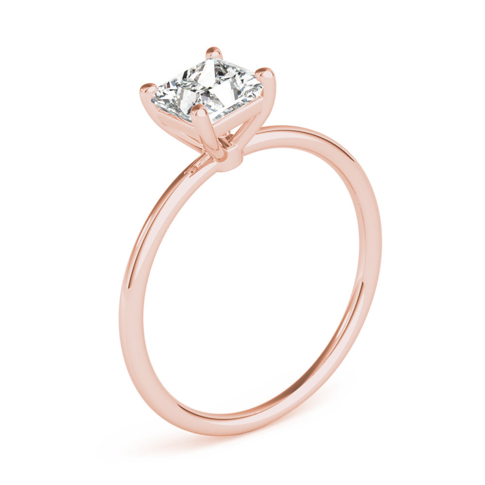 Margaret Princess Cut Engagement Ring