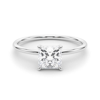 Margaret Princess Cut Engagement Ring