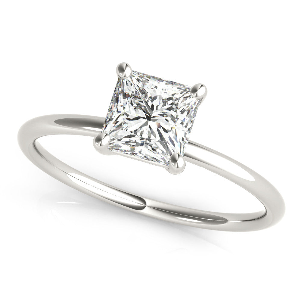 Margaret Princess Cut Engagement Ring