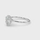 Isabella Solitare Pear Cut