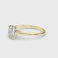 Charlotte Oval Cut Solitaire