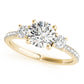 Hazel Round Cut Engagement Ring