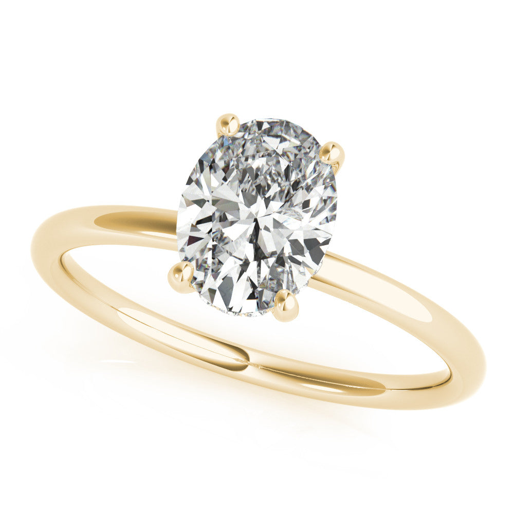 Adeline Oval Cut Engagement Ring