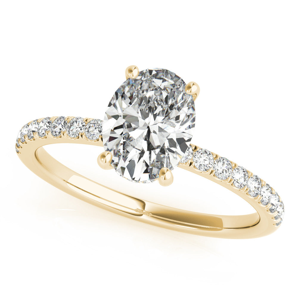 Everly Oval Cut Engagement Ring