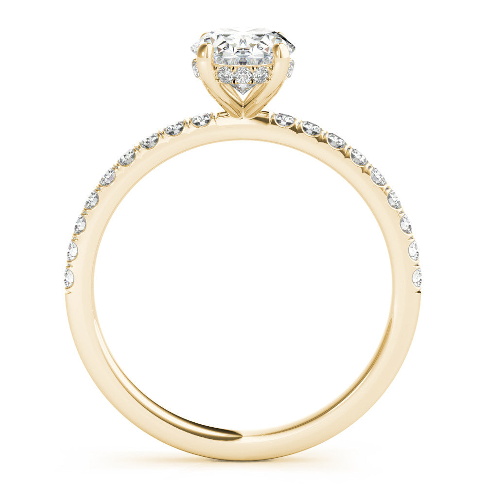 Everly Oval Cut Engagement Ring