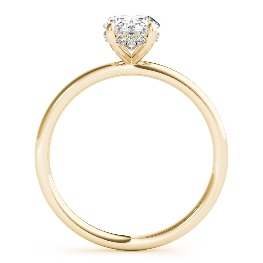 Adeline Oval Cut Engagement Ring