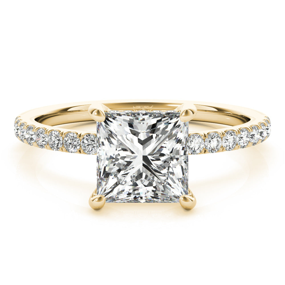 Everly Princess Cut Engagement Ring