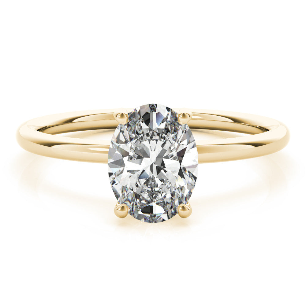 Adeline Oval Cut Engagement Ring