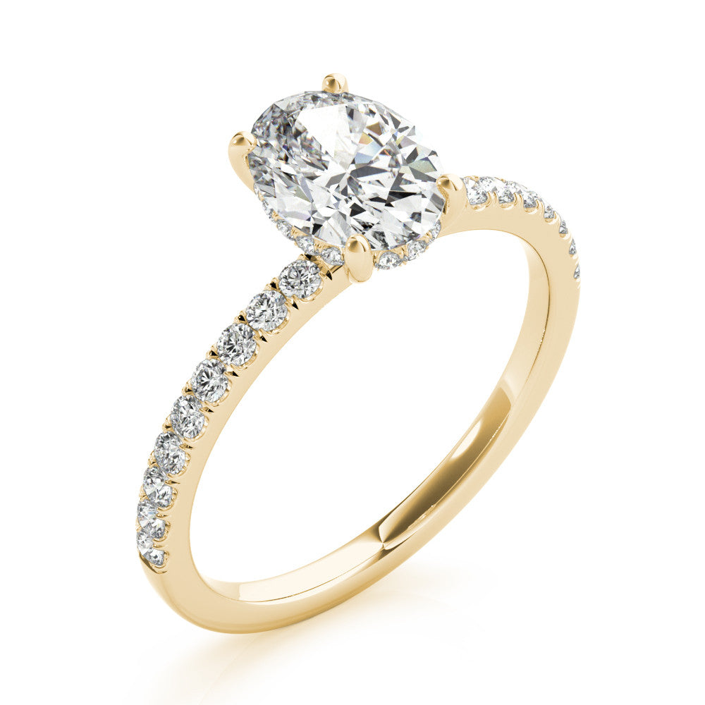 Everly Oval Cut Engagement Ring