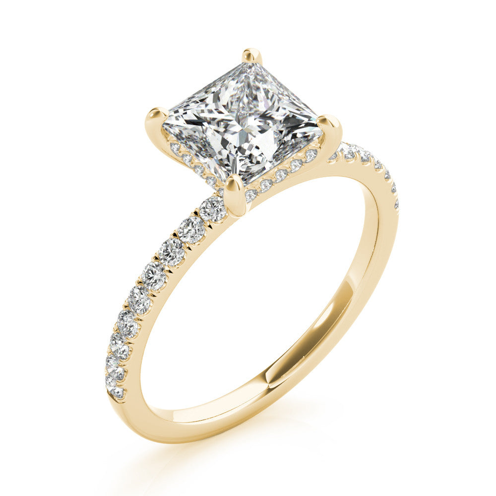 Everly Princess Cut Engagement Ring