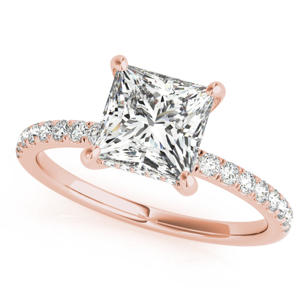 Everly Princess Cut Engagement Ring