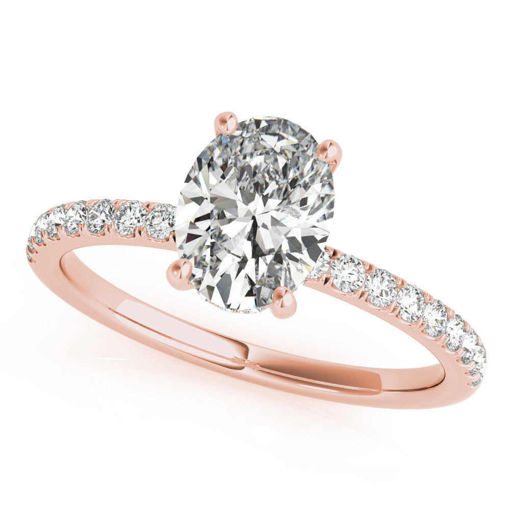 Everly Oval Cut Engagement Ring