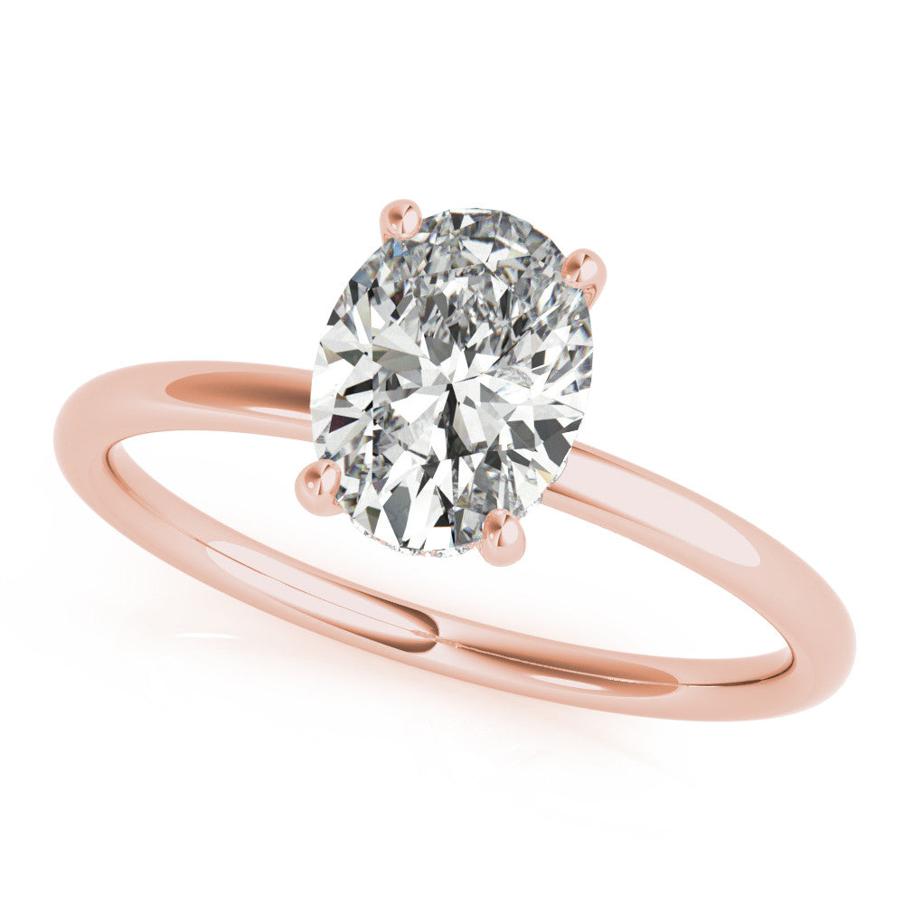 Adeline Oval Cut Engagement Ring