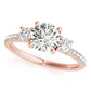 Hazel Round Cut Engagement Ring