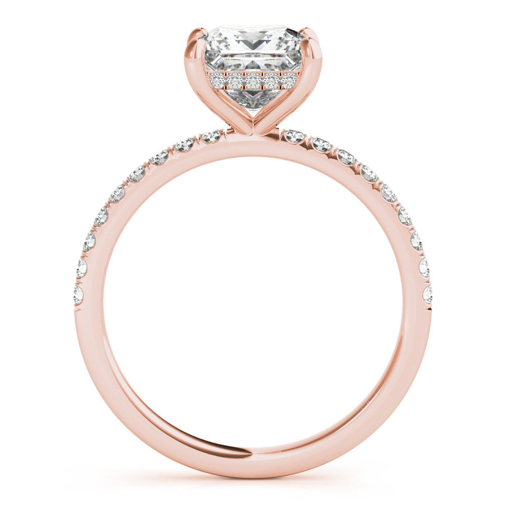 Everly Princess Cut Engagement Ring