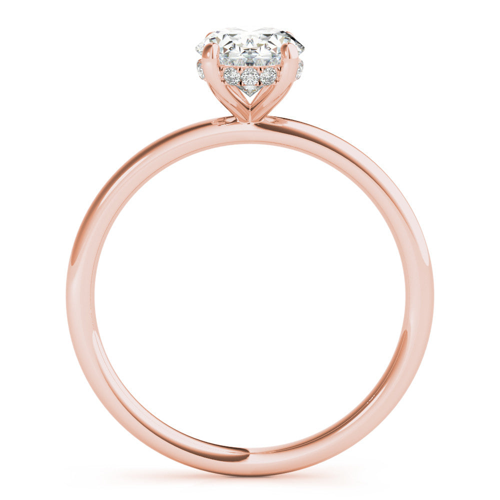 Adeline Oval Cut Engagement Ring