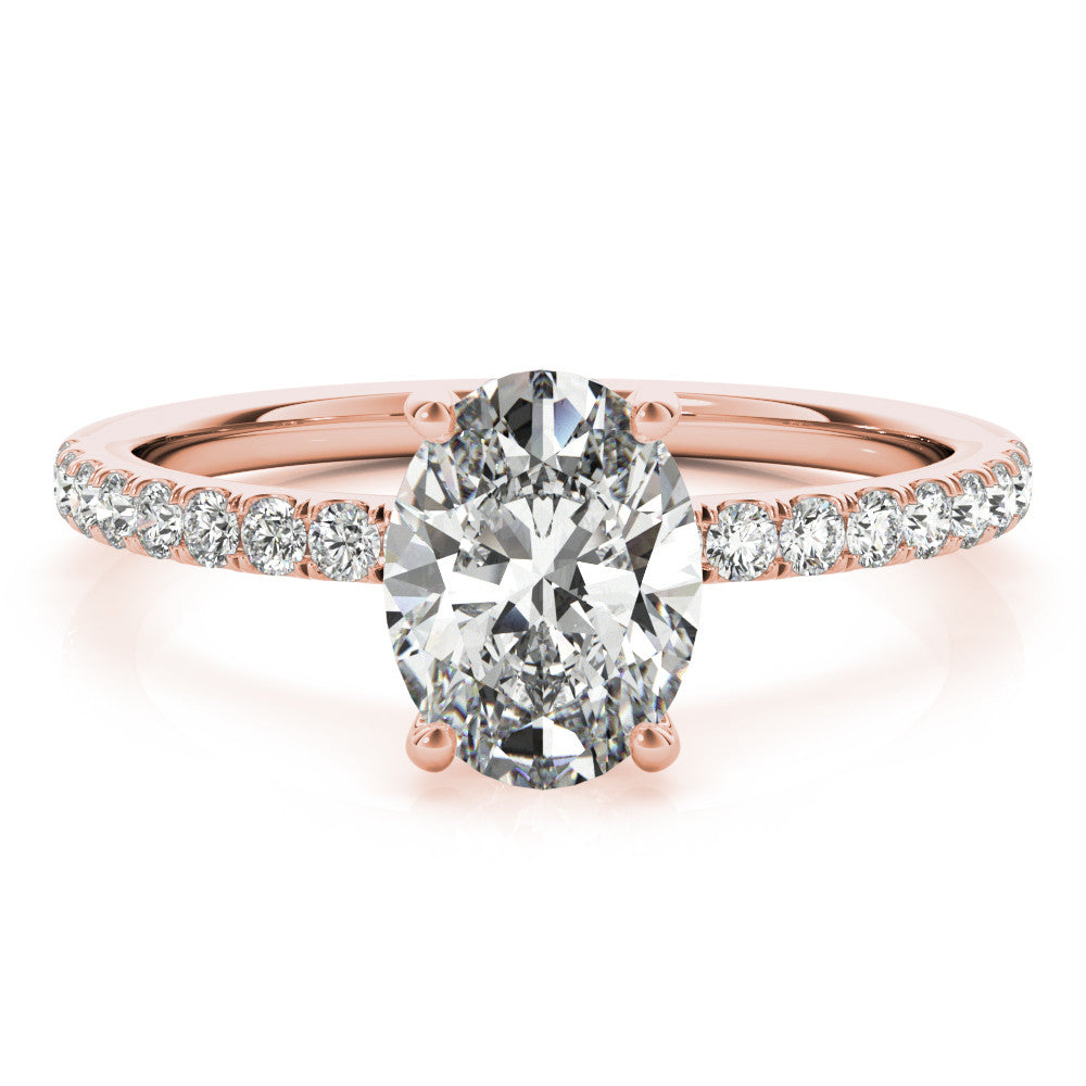 Everly Oval Cut Engagement Ring