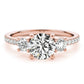Hazel Round Cut Engagement Ring