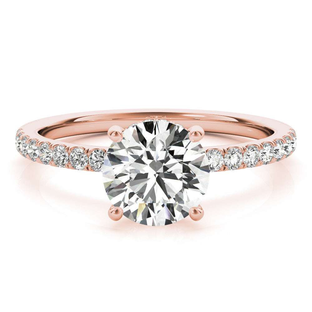 Everly Round Cut Engagement Ring