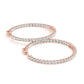 Dainty Inside Out Hoop Earrings