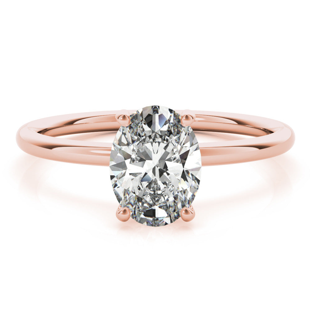 Adeline Oval Cut Engagement Ring