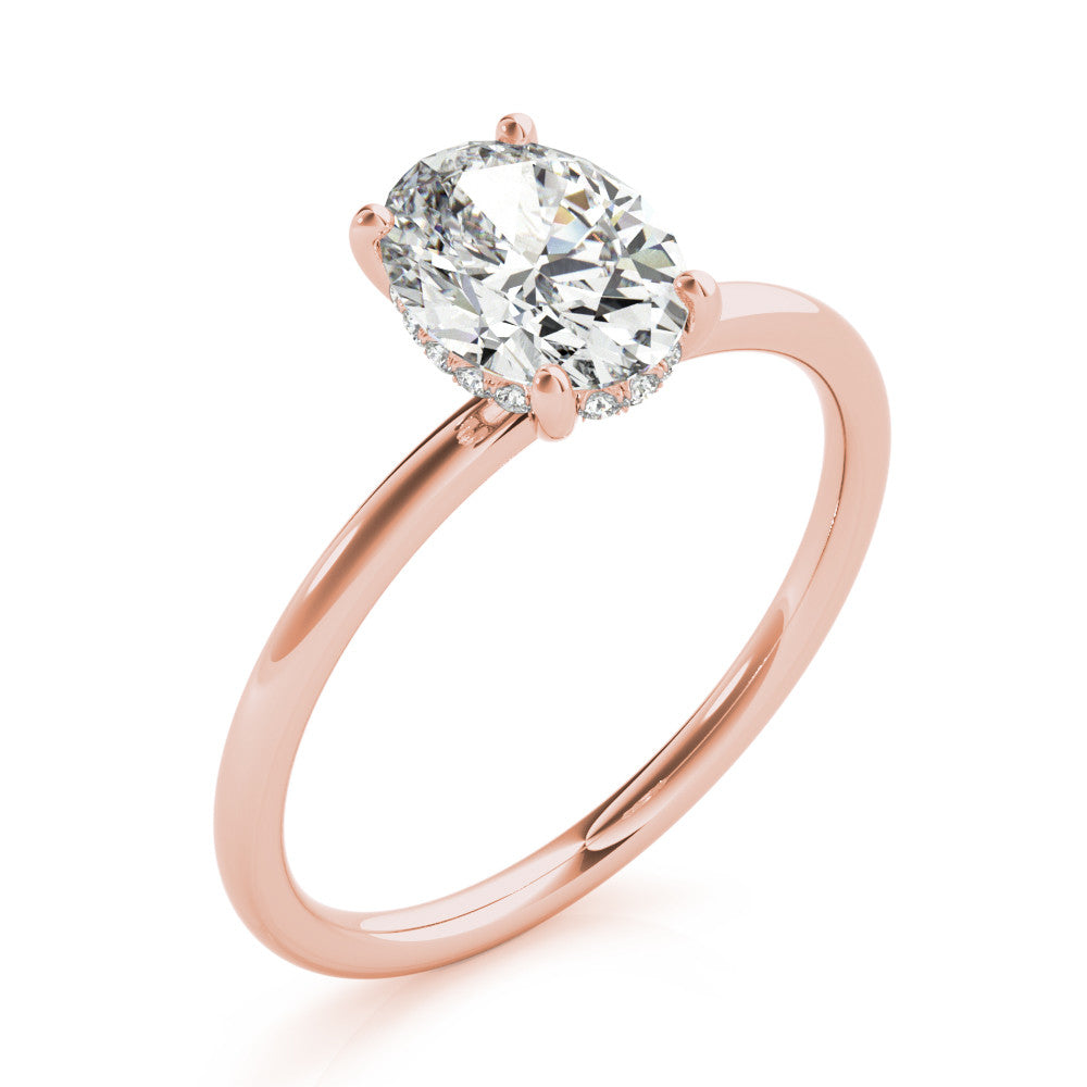 Adeline Oval Cut Engagement Ring