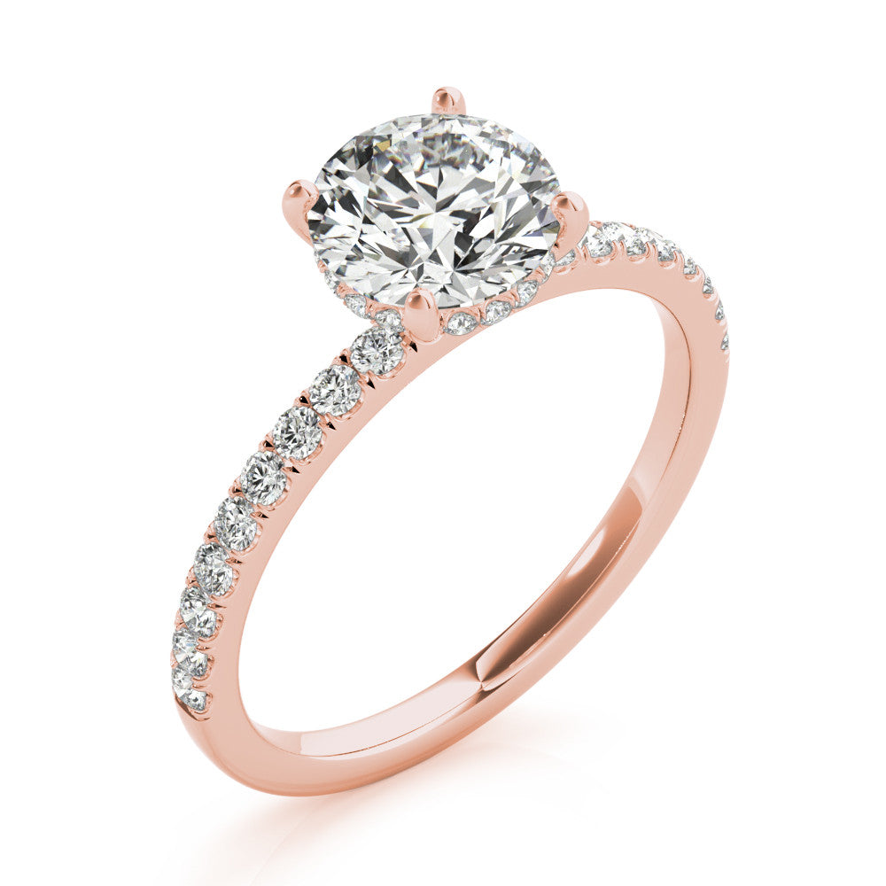 Everly Round Cut Engagement Ring