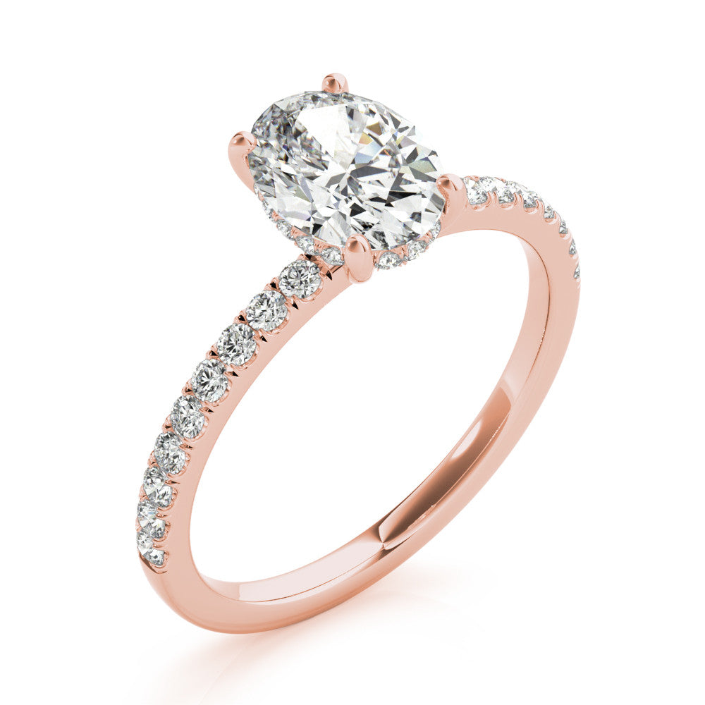 Everly Oval Cut Engagement Ring