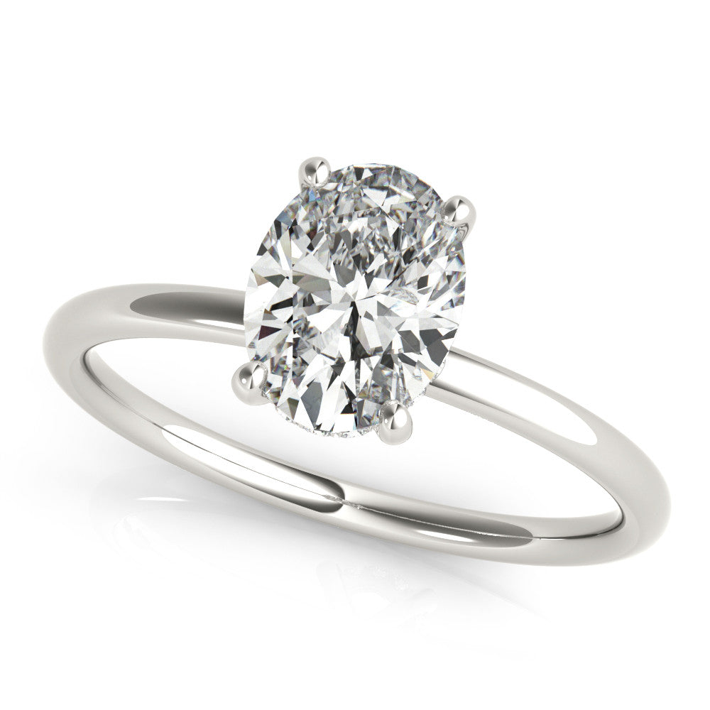 Adeline Oval Cut Engagement Ring