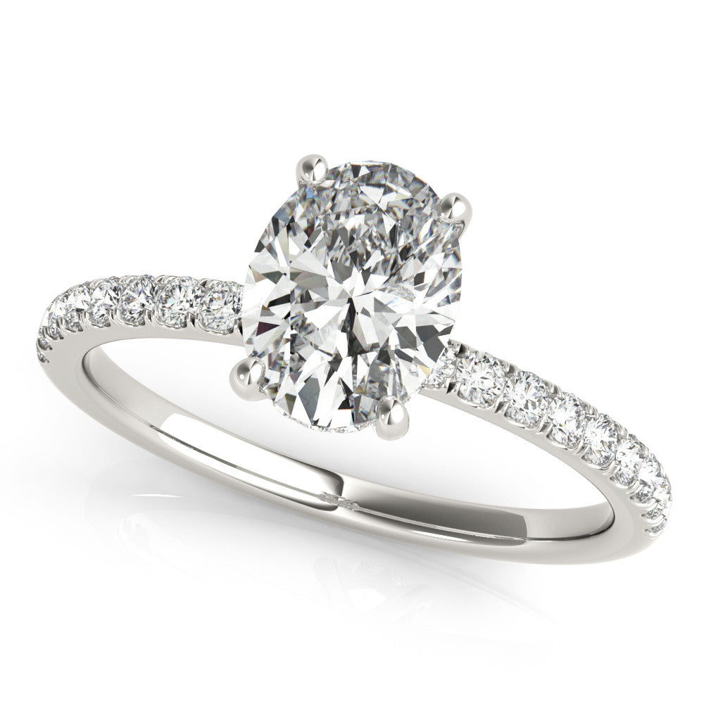 Everly Oval Cut Engagement Ring