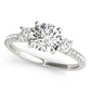 Hazel Round Cut Engagement Ring