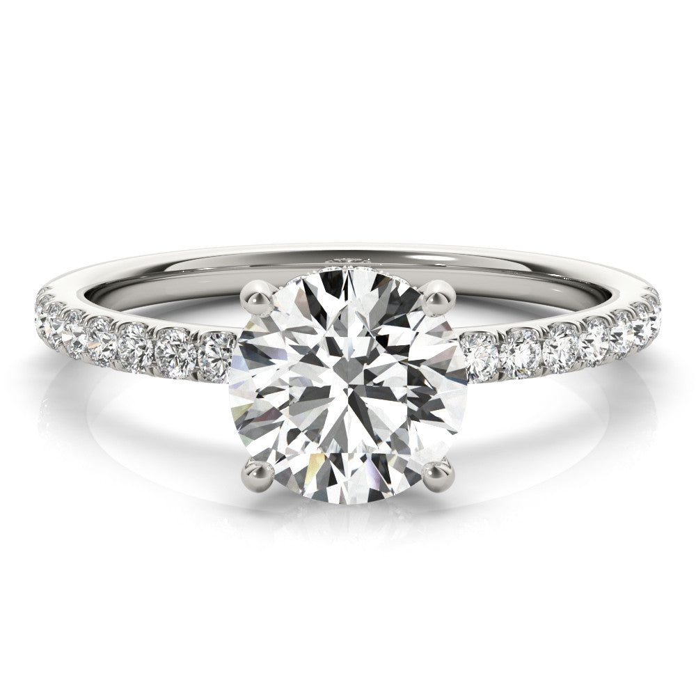 Everly Round Cut Engagement Ring