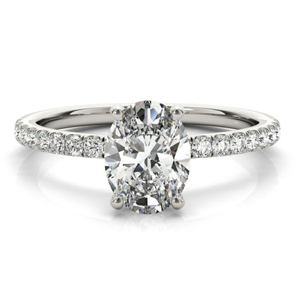 Everly Oval Cut Engagement Ring