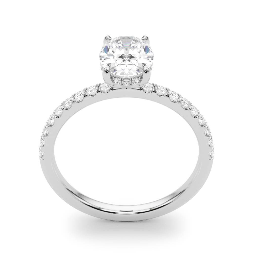 Everly Oval Cut Engagement Ring