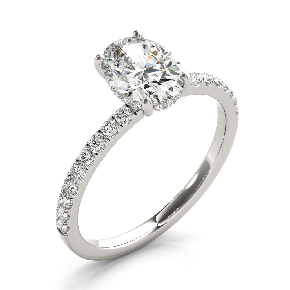 Everly Oval Cut Engagement Ring