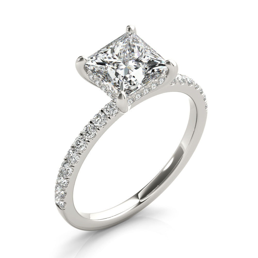 Everly Princess Cut Engagement Ring