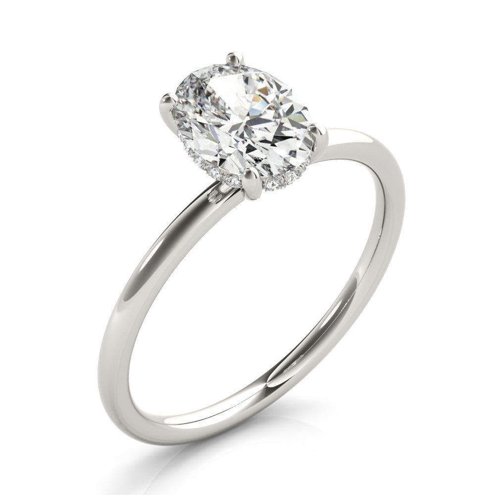 Adeline Oval Cut Engagement Ring