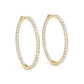 Dainty Inside Out Hoop Earrings